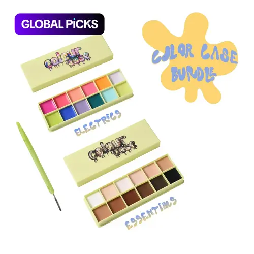 All Colour Case Bundle by Made By Mitchell, Summer Makeup Beauty Sets Bundle Kit Set #GLOBAL PICKS