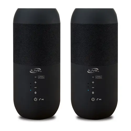iLive S/2 Indoor Outdoor Bluetooth Speakers& Ground Stakes