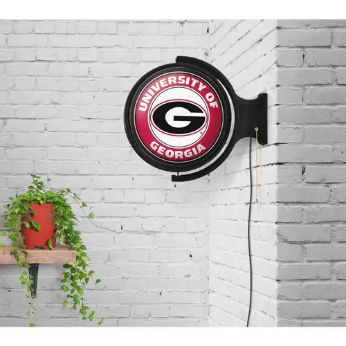 The Fan-Brand NCAA Round Rotating Lighted WallClock