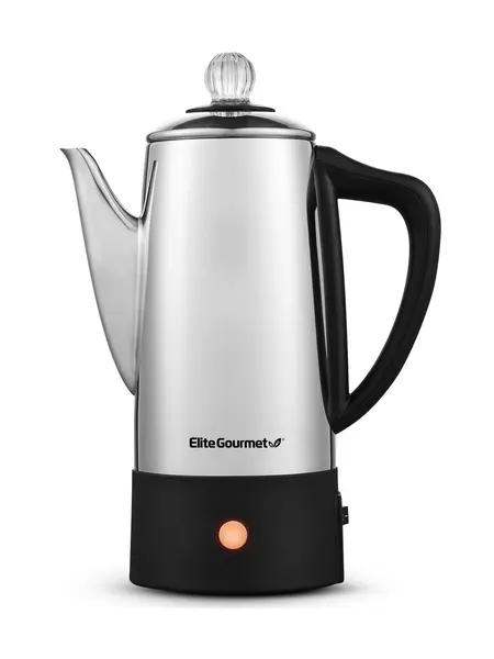Elite Gourmet Electric 6-Cup Coffee Percolator