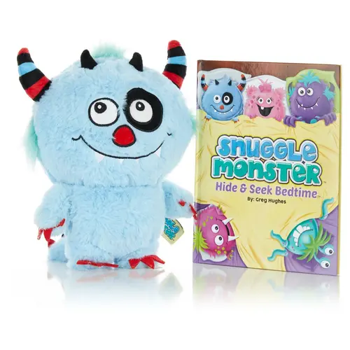 Continuum Games Snuggle Monster Hide & Seek Plush Storybook