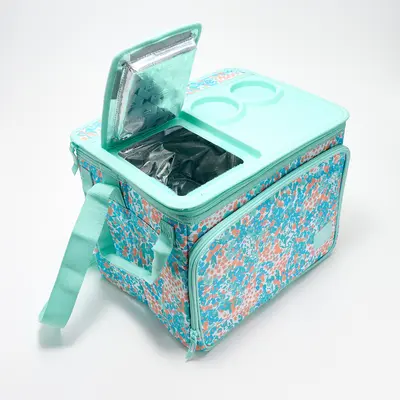 California Innovations 40 Can Collapsible Cooler w/ Table top Lid