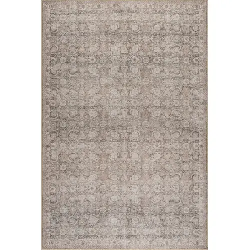 Hillstone Collection Delphi Traditional Vintage Medallion Decorative Rectangular Art Area Rug - Rugs for Bedroom, Room Decor, Entryway Enhancement