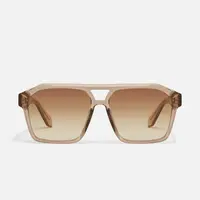 QUAY - SOUNDCHECK Tinted Lens Glasses Rectangular Sunglasses retro aviator modern update