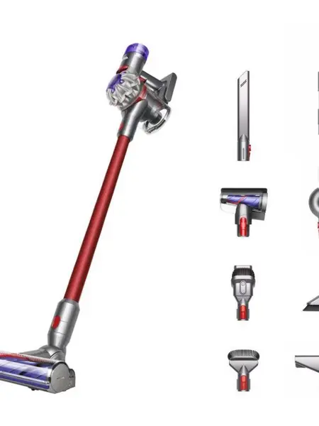 Dyson V8 Extra De-tangle Cordless Vacuum with 8 Tools