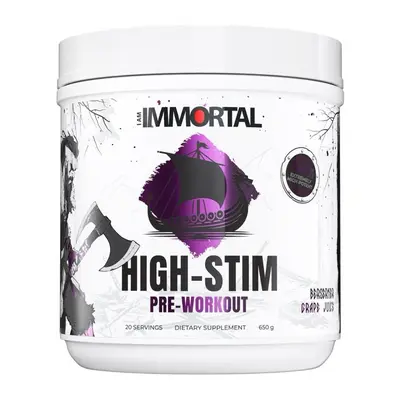 I Am Immortal High Stim Pre-Workout