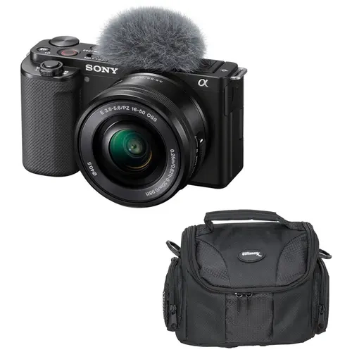 Sony ZV-E10 Mirrorless Camera w/ 16-50mm Lens Bundle
