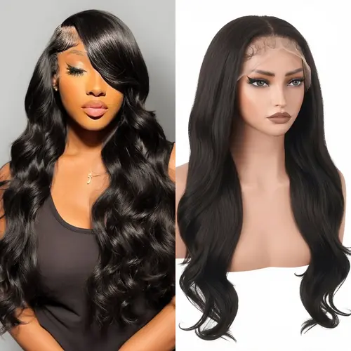 Lush Haute 【Special Offer】Synthetic Lace Front Wig Body Wave Glueless Wig 13x6 HD Lace Front Wig Pre Plucked Natural Hairline For Women