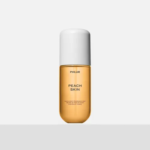 PHLUR Peach Skin Body Mist - Travel Size Hair & Body Fragrance Mist with Peach, Plum, White Freesia & Sandalwood (3 fl oz)
