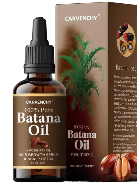 Batana Oil,Strong & Healthy Hair, Make Hair Longer Fuller Thicker, Organic Batana Oil with Rosemary,Organic Rosemary Oil Vitamin E Nourish Scalp,for All Hair Types,