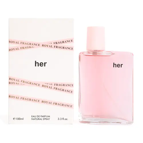 Her Royal Fragrance Eau de Parfum Natural Spray Perfume for Women 100ml/3.3fl.oz.