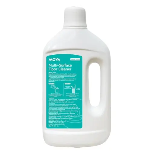 Mova Robot Vacuum Cleaning Solution Floor Cleaner for Hardwood, Floor Cleaners, Tile, and Hard Floors, Compatible with P50 Pro Ultra, P10 Pro Ultra, P10 Ultra, S20 Mopping Robot Vacuum (33.8FL OZ),dorm essentials,home essentials,sohochic