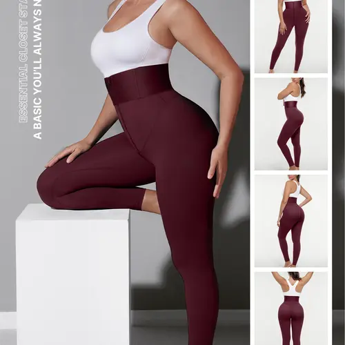 Shapellx AirSlim ElasticFuse Waistband Shaping Leggings Live