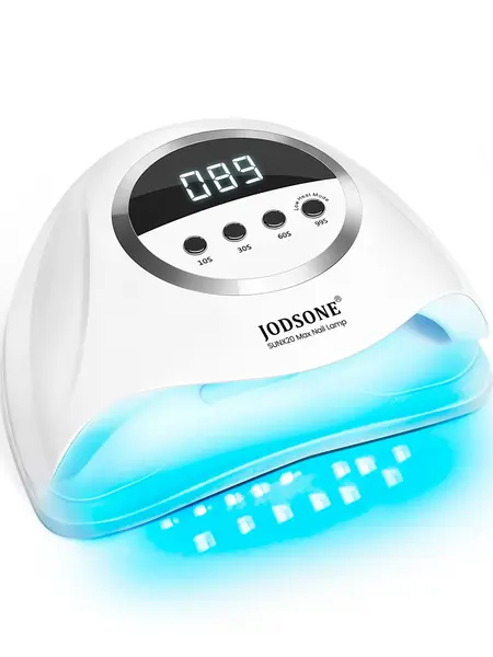 JODSONE UV LED Nail Lamp 320W, Nail Dryer for Gel Polish, Gel Nail Lamp with 72 Light Beads, Led Nail Light for Gel Nails with Automatic Sensor & 4 Timers