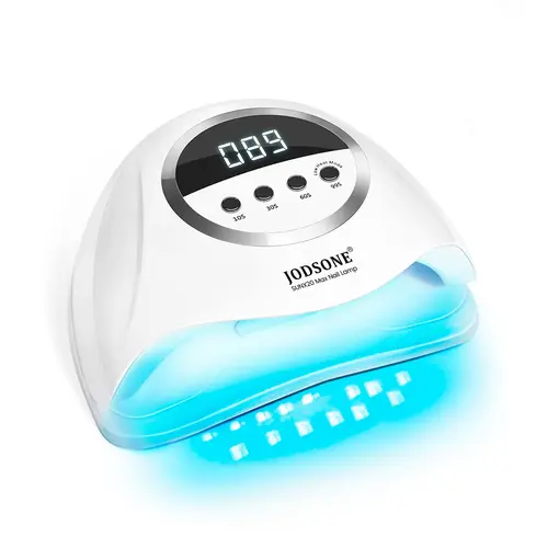 JODSONE 320W UV LED Manicure Nail Dryer - 72 Light Beads Nail Care Cosmetic Tool for Gel Polish, Automatic Sensor & 4 Timers for Salon Drying Needs