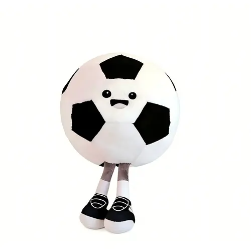 Ava lalagaga 11in Footless Basketball Plushie - Durable, Fluffy Soft Stuffed Toy, Small Plush Stuffed Toy, Kids' Birthday & Christmas Gift, Sport Throw Pillow Decoration