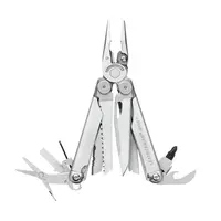 Leatherman Wave®+ 18-in-1 Multi-Tool with Locking Tools and Replaceable Wire Cutters, Knives