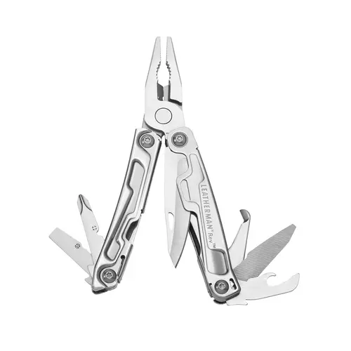 Leatherman Rev 14-in-1 Pocket Multi-Tool with Locking Blade and Removable Clip, Edc Pocket Tool, Multi Purpose Tool