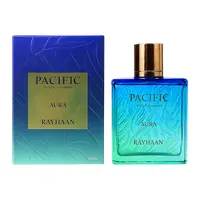 Rayhaan Pacific Aura for Men Eau de Parfum Spray, 3.4 Ounce