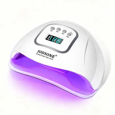 JODSONE UV LED Nail Lamp, Nail Dryer for Gel Polish, Gel Nail Lamp Led Nail Light for Gel Nails with Automatic Sensor & 4 Timers Drying Manicure