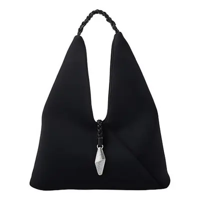 MarlaWynne WynneCollection Braided Top Handle Hobo Bag
