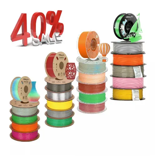 Creality 1.75mm  Wood/PETG/PLA/ASA/ABS/RFID/Silk/TPU/Refill 3D Filament 1KG