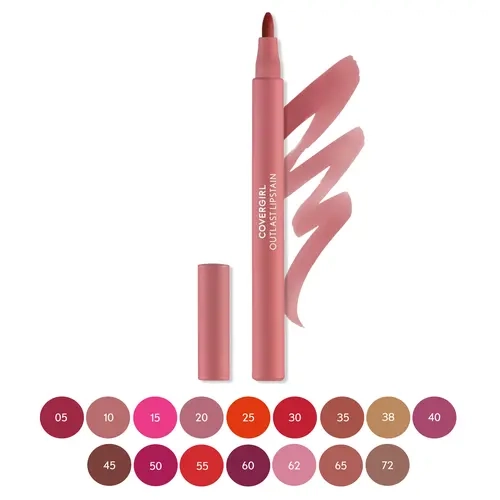 COVERGIRL Outlast Lipstain, Transfer-Proof Lightweight Lipstain & Lip Liner with Precision Pen Tip
