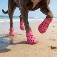 Breathable Pet Shoes, Puppy Shoes, 4 Counts/set Non-slip Pet Shoes, Comfortable Pet Protective Shoes, Pet Supplies for All Seasons