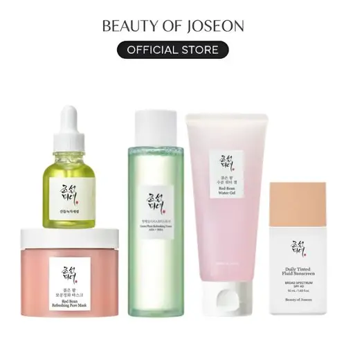 [Beauty of Joseon Official] DTFS Essentials for Oily Skin | OTC Certified Mineral SPF, Broad Spectrum Protection Sunscreen, Hydrate, Moisturize, Balancing Pore Care