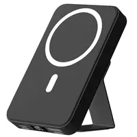 10000mAh Magnetic Wireless Power Bank with Foldable Stand, LED Battery Display, Multi-Device Charging Support, Portable Charger for iPhone 17/16/15/14/13/12 Series sohochic