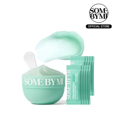 PDRN Spirulina Soothing Sherbet Mask [10 Sticks] - Korean Skincare - Vegan Wash-Off Face Mask that Cools by 10.9°C in 10 Min - with PHA