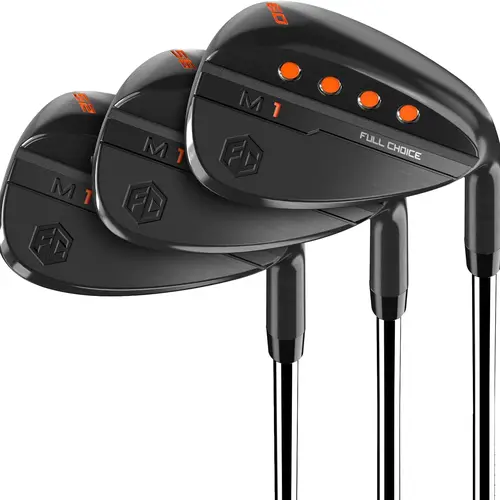 Golf Wedges for Right-Handed Men, CNC Milled Face for Enhanced Spin & Control, 52/56/60/70 Degree Sand/Gap/Lob Wedges, Golf Accessories