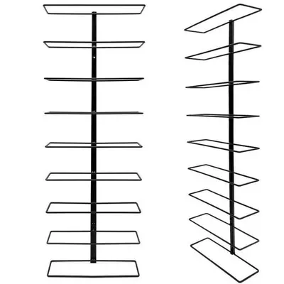 Sorbus Wall-Mount 9-Bottle Wine Rack
