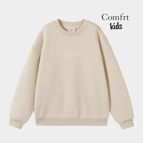 Comfrt | Signature Kids Crew | Soft Oversized Kids Crewneck Sweatshirt