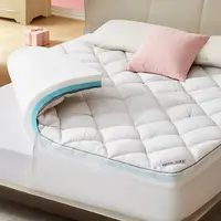 【BEDLORE】2PCS/Set 4" Dual Layer Memory Foam Mattress Topper, Medium Support (2" Gel Foam + 2" Cooling Pillow Top), Breathable & Soft with Deep Pocket Fitted Sheet, Perfect for Bedroom Sleep HomeEssentials