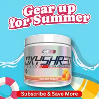 OxyShred Non-Stim Pre-Workout Powder | Caffeine-Free Energy Formula | Stimulant-Free Performance Support | Anytime Training, Day or Night