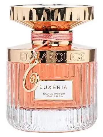EMBAROUGE Luxeria Women's Eau de Parfum 100ml | Fruity, Floral, and Amber fragrance | Gift for Women | 3.4 Fl. Oz.