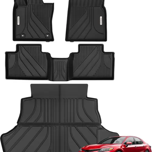 【toolupgrade】TPE 2Gen Floor Mats & Cargo Liner Fit for 2025-2026 Toyota Camry LE/SE/XLE/XSE TPE Liners (Include Hybrid)