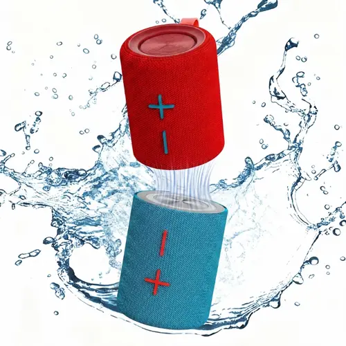 Summer Sale TWINS 2-in-1 Wireless Speaker Magnetic Speaker Bluetooth Speaker FM Radio Aux Input Sports Outdoor Duo Sound System TWS Pairing AUX Moud Gift for Child Lovers subwoofer Halloween Christmas