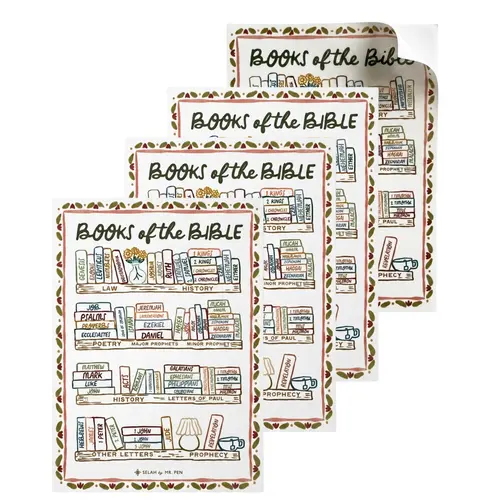 Mr. Pen Bible Reading Tracker Stickers - 10-Pack 5x7 Matte Book Reading Stickers for Bible Journaling, Hand Designed Visual Milestone Tracker, No