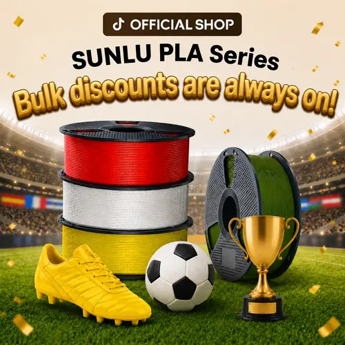 SUNLU 1KG 1.75mm PLA Filament for 3D Printing - Meta Cherry Red, Midnight, Oak (Wood), Transparent Mint Ice, Vivid Yellow - Smooth Performance, Strong Layer Adhesion, FDM Printer Compatible, Ideal for Beginners, Pla Meta Cherry Red, Pla Midnight-2481 tikt