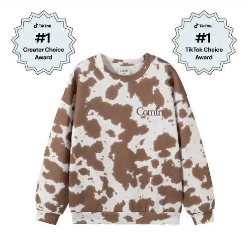 Comfrt Kids | Minimalist Crew Crew Neck Sweatshirt Heavy Weight Sweater