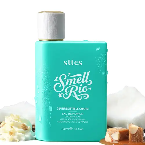 New Sttes Perfume 03# (Original Irresistible Charm) – Eau de Parfum for Women – Richer Scent, Longer Lasting – Coconut Cream, Vanilla, Toasted Praline – Perfumes & Fragrances (100ml / 3.4 fl oz)