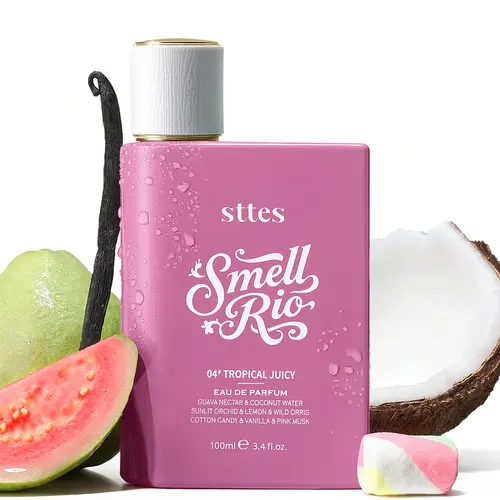 New Sttes Perfume 04# (Original Tropical Juicy) – Eau de Parfum for Women – Richer Scent, Longer Lasting – Guava Nectar, Vanilla, Cotton Candy – Perfumes & Fragrances (100ml / 3.4 fl oz),back to school,sohochic