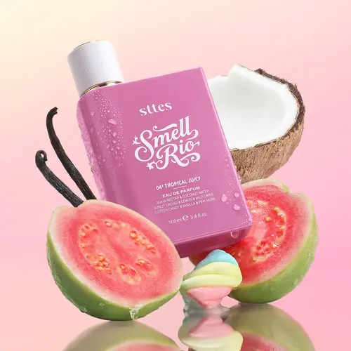 New Sttes Perfume 04# (Original Tropical Juicy) – Eau de Parfum for Women – Richer Scent, Longer Lasting – Guava Nectar, Vanilla, Cotton Candy – Perfumes & Fragrances (100ml / 3.4 fl oz),back to school,sohochic