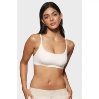 INLYRIC Women's Inbarely Bralettes Cami Bras No Underwire Wireless Seamless Unlined Comfort Sports Bra Workout Sports Bra Breathable Comfy Bra
