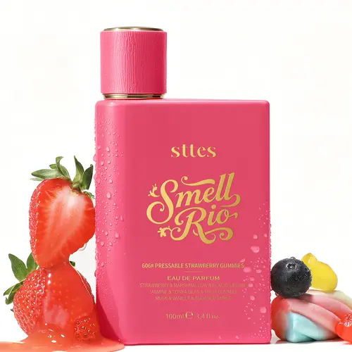 New Sttes Perfume 606# (Pressable Strawberry Gummies) – Eau de Parfum for Women – Richer Scent, Longer Lasting – Strawberry, Marshmallow, Fruit Gummies, Vanilla – Perfumes & Fragrances(100ml / 3.4 fl oz),back to school,sohochic