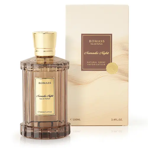 ROMASS Nomadic Night Eau de Parfum Unisex Fragrance I Smoked Oud, Desert Sage & Starry Amber | Long-lasting & Intense Fragrance | Perfect for All Genders | 3.4oz/100ml |Fragrance May Vary Slightly Depending on Personal Body Chemistry  #Summervibes tiktoks