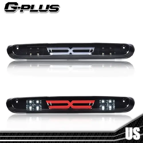 G-PLUS LED Third Brake Light, Car Lighting Brake Signal Lamp for 07-13 Chevy Silverado/GMC Sierra 1500 2500 3500 (Show Use for Vehicle Safety Enhancement),toolupgrade