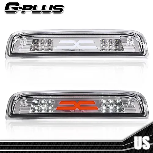 G-PLUS Upgraded LED Third Brake Light Lamp with Low Power LED Bulbs, Fit for 15-18 Chevy Silverado/GMC Sierra 1500/2500/3500, Car Lighting, Truck Accessories, Car Lights